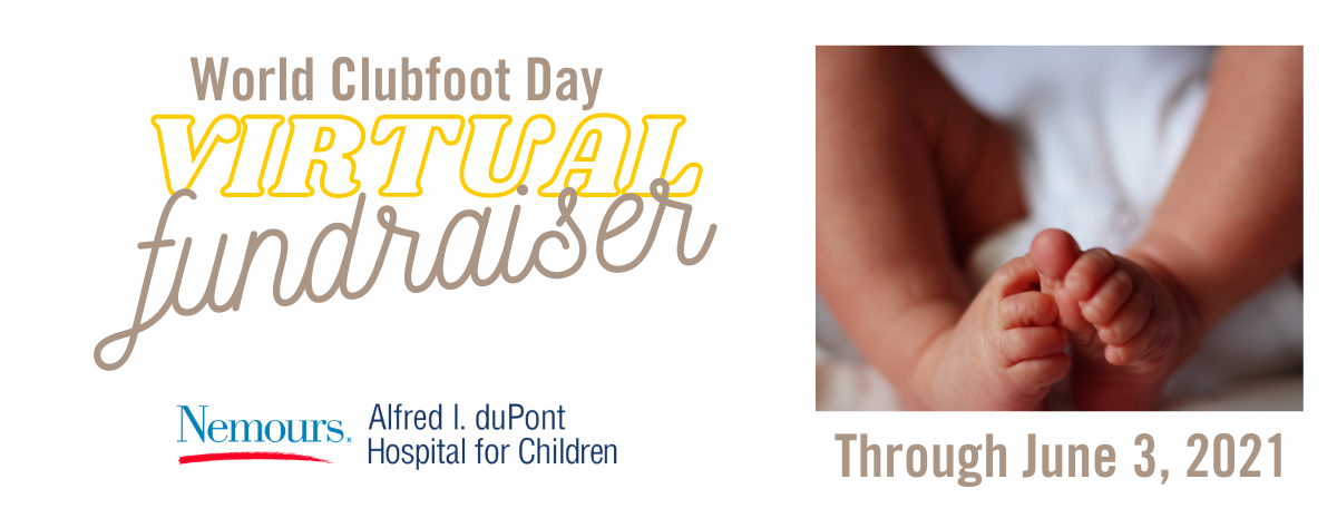 2021 World Clubfoot Day Virtual Fundraiser